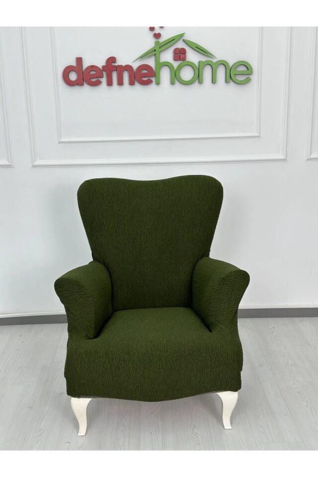 Jakarlı Düz Desen 3-3-1-1 Lastikli Kanepe Örtüsü | Lastikli Koltuk Örtüsü | Koltuk Kılıfı Takımı